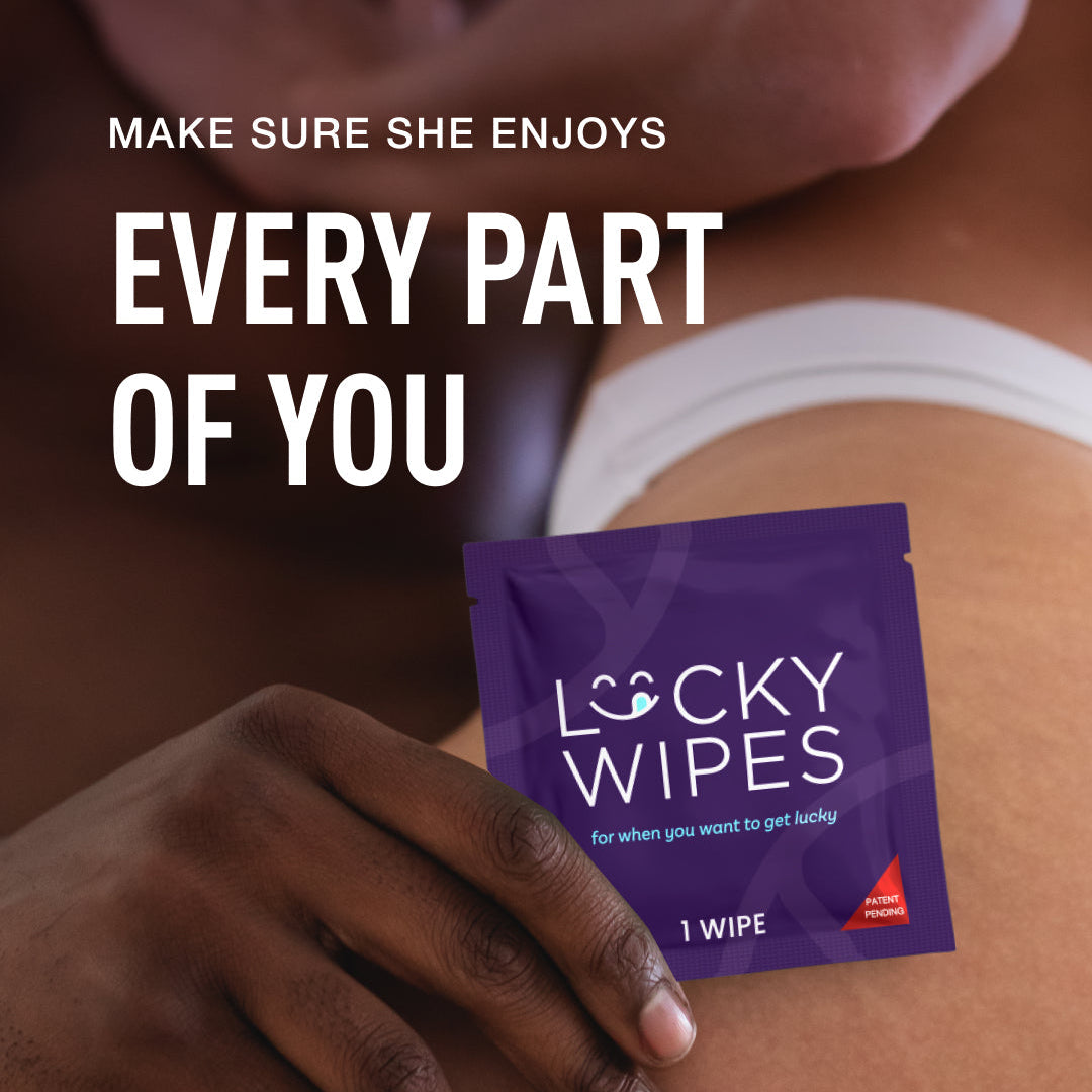 Banana Flavored Lucky Wipes For Men
