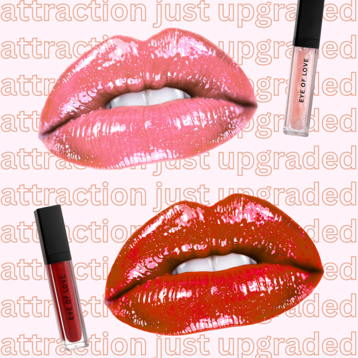 Pheromone Lip Gloss - Pink Pulse