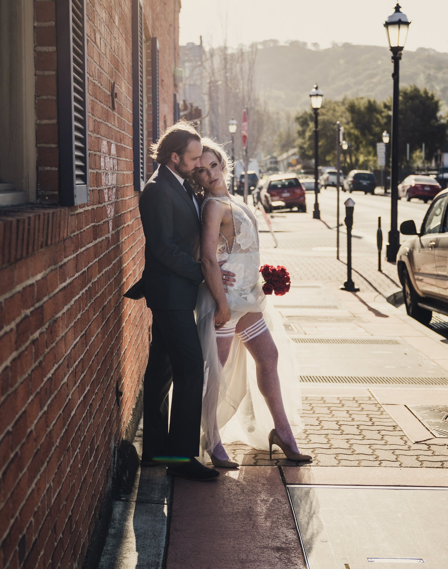 Bridal Brooke LeAnne Thigh Highs. Petite to Plus Size