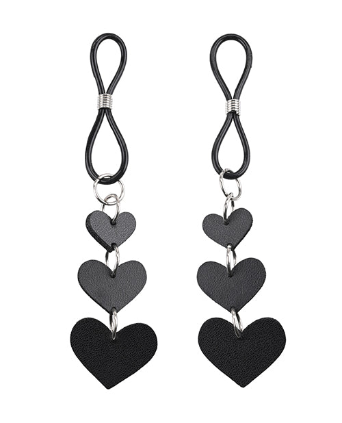 S & M Heart Nipple Ties