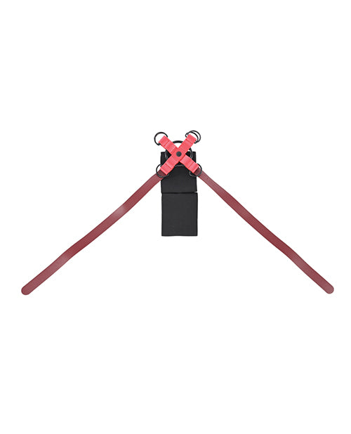S & M Ex's & Oh's Cross Cuffs
