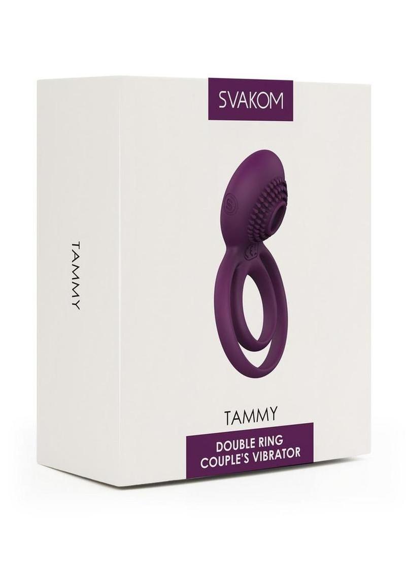 Tammy Silicone Rechargeable Couple's Ring