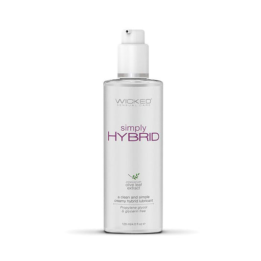 Wicked Simply Hybrid Jelle Lubricant - 4 oz