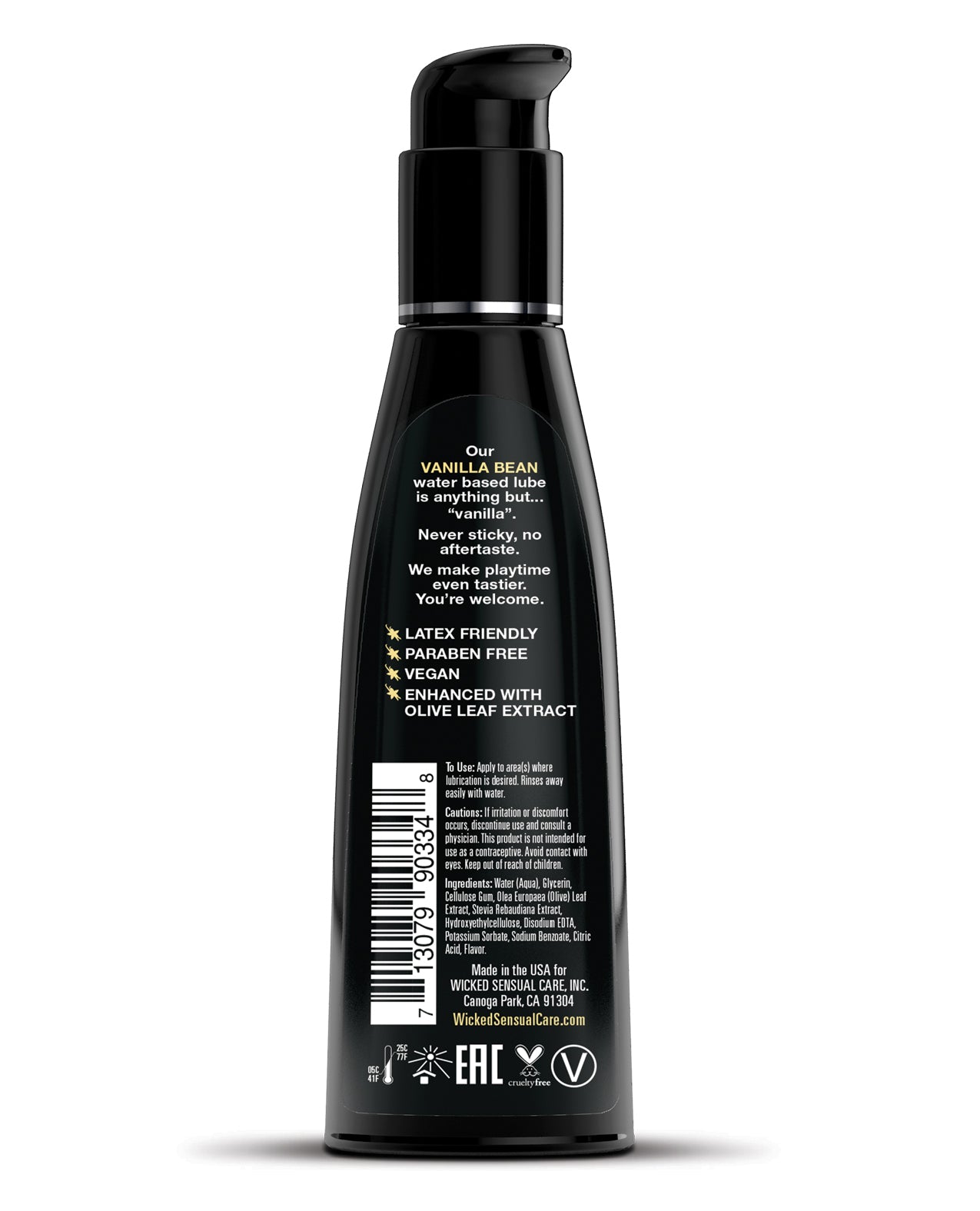 Wicked Aqua Flavored Lubricant - 4 oz