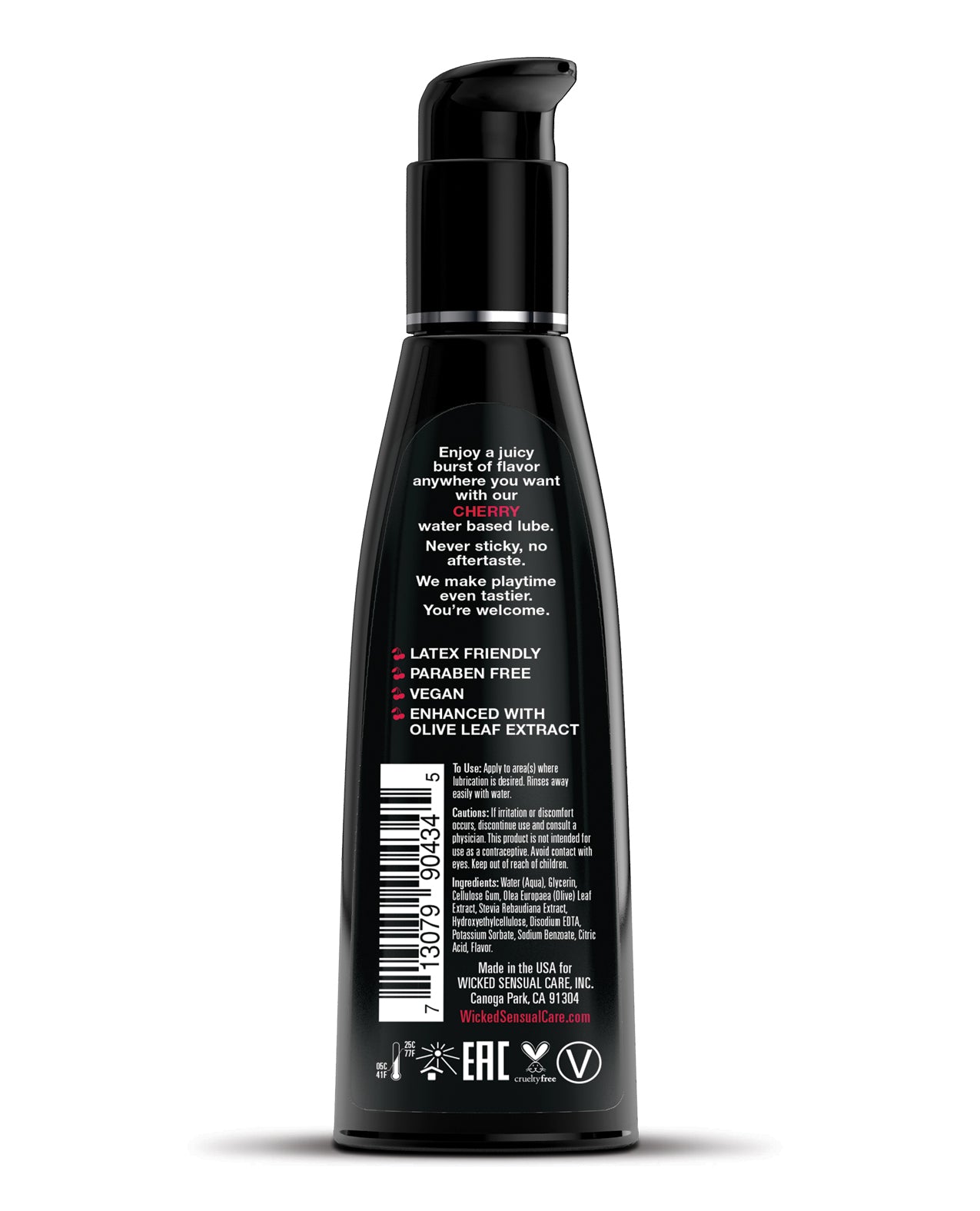 Wicked Aqua Flavored Lubricant - 4 oz