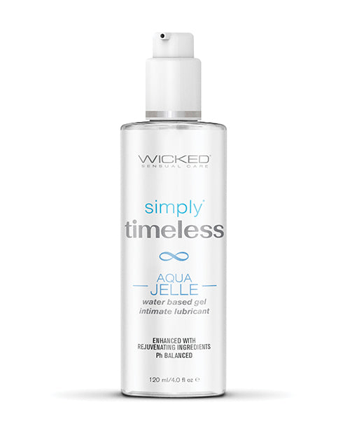 Wicked Simply Timeless Aqua Jelle Lubricant - 4 oz