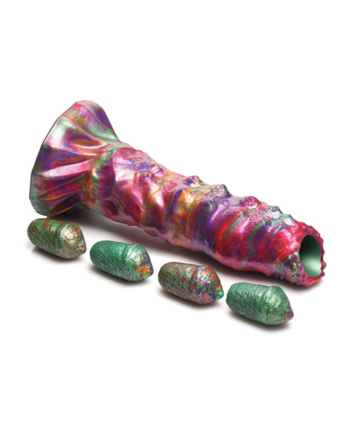 Larva Ovipositor Silicone Dildo w/Eggs