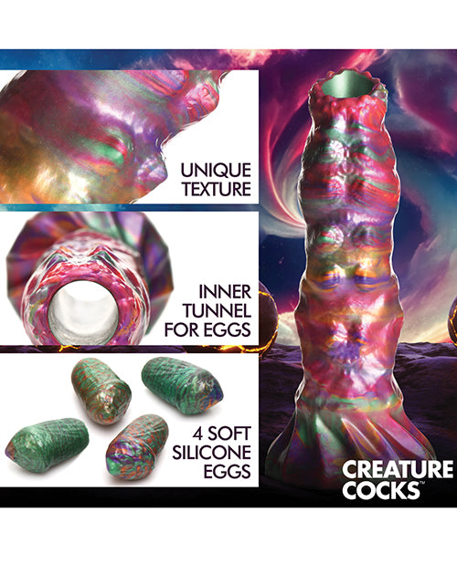 Larva Ovipositor Silicone Dildo w/Eggs