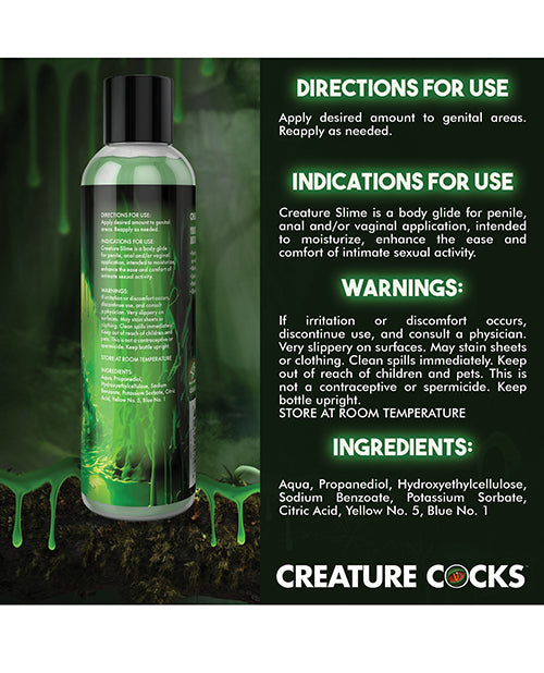 Creature Slime Green Slime Water-Based Lubricant 8 oz