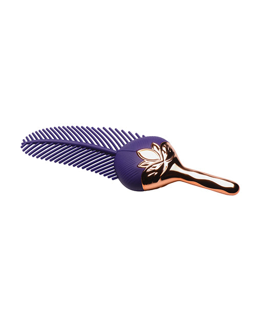 The Tickler Vibrating Silicone Feather Tickler