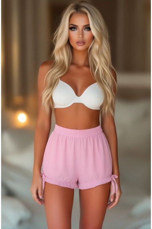 Baby Pink Crepe Bloomers - Daisy Corsets