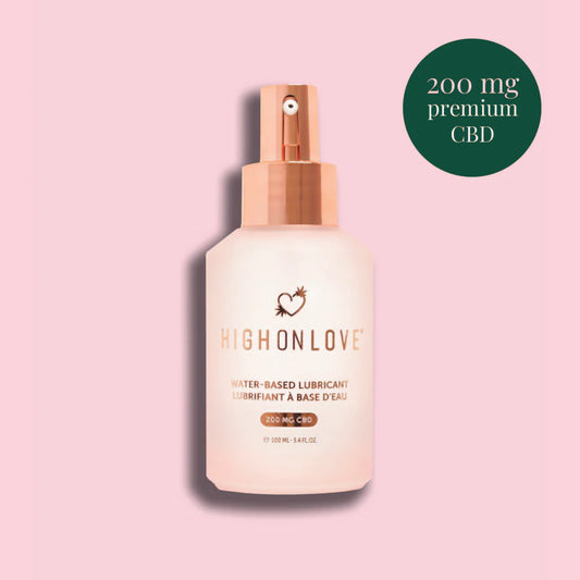 HighOnLove C B D Water Based Lubricant