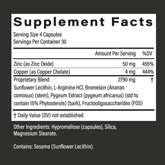 Popstar Volume + Taste Enhancer Daily Supplement For Men
