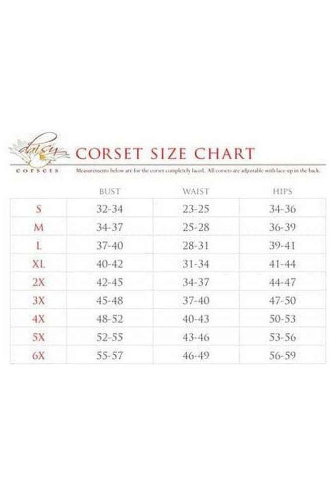 Lavish Neon Yellow Mesh Underwire Cincher w/Built In Halter Top - Daisy Corsets