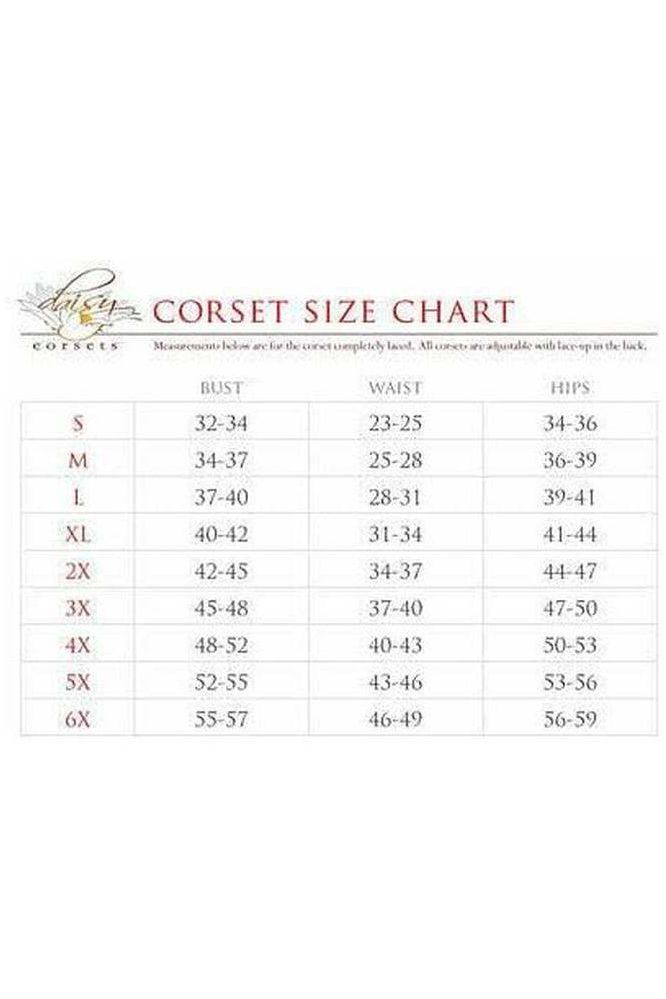 Lavish Pink Plaid Lace - Up Corset Belt Cincher - Daisy Corsets