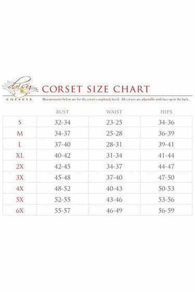 Lavish Red Plaid Underwire Short Bustier - Daisy Corsets