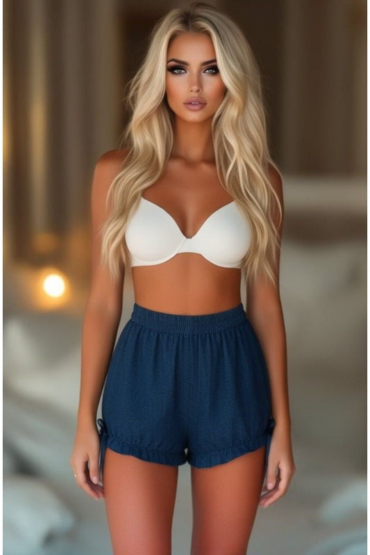 LIMITED EDITION Dark Blue Denim Bloomers - Daisy Corsets
