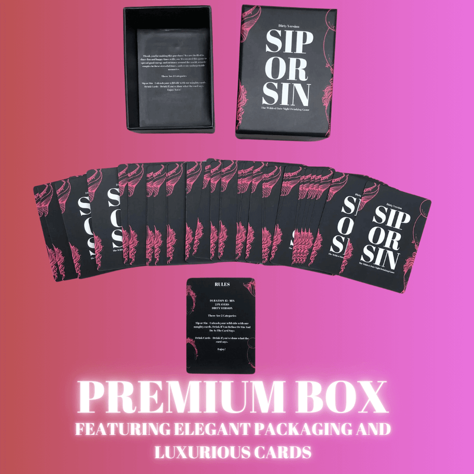 Sip or Sin (Couple's Dirty Version)