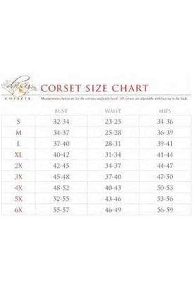 Top Drawer Premium 4 PC Superhero Corset Costume - Daisy Corsets