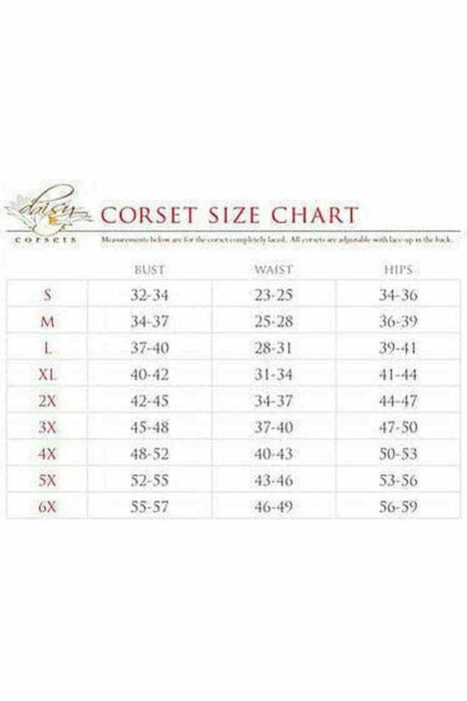 Top Drawer Red Sequin Steel Boned Corset Dress - Daisy Corsets